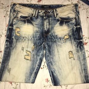 ‼️ Men’s distressed Akoo Jeans ‼️